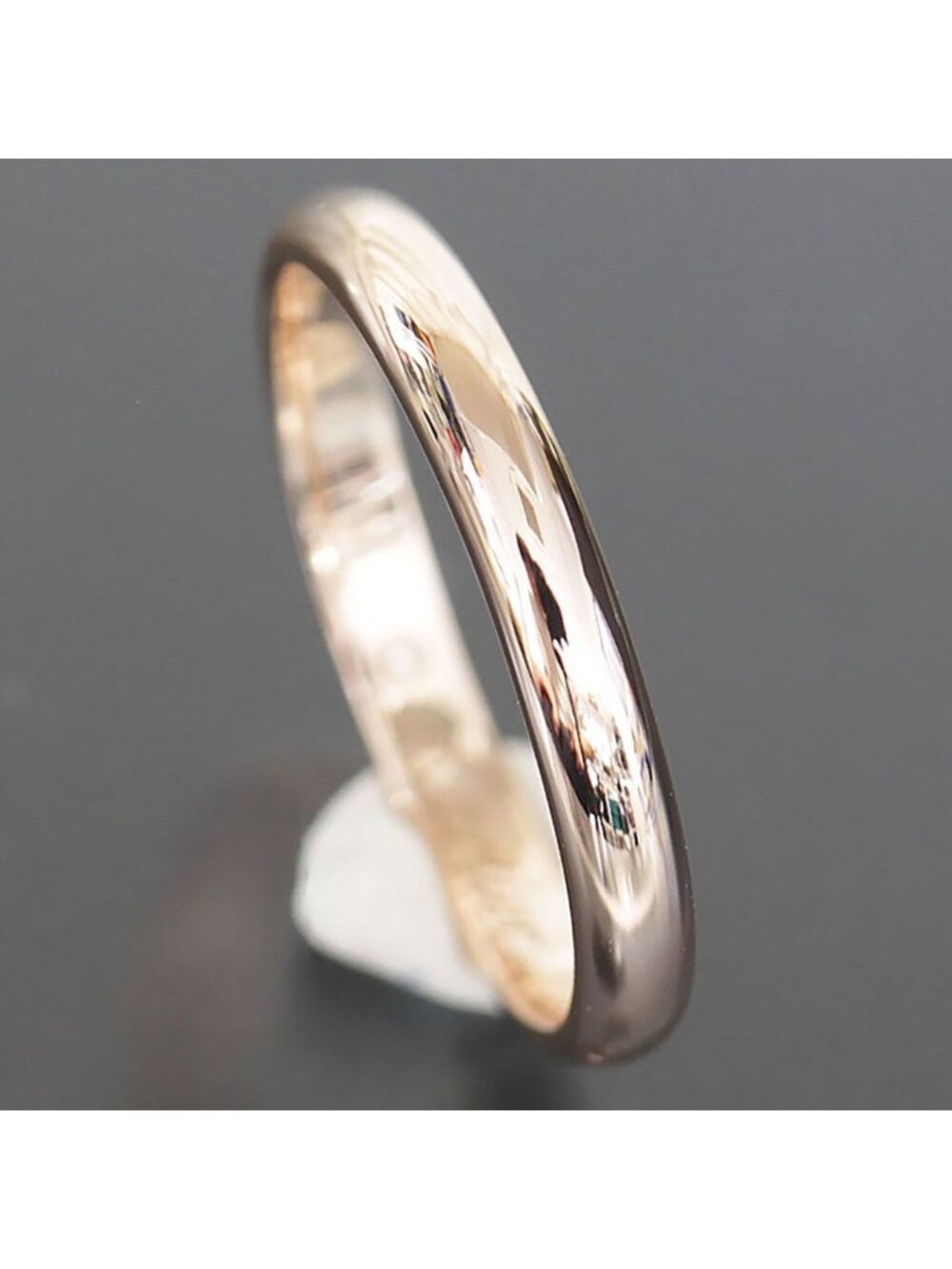 Cartier Wedding Band Ring 18k Pink Gold 750 Protected